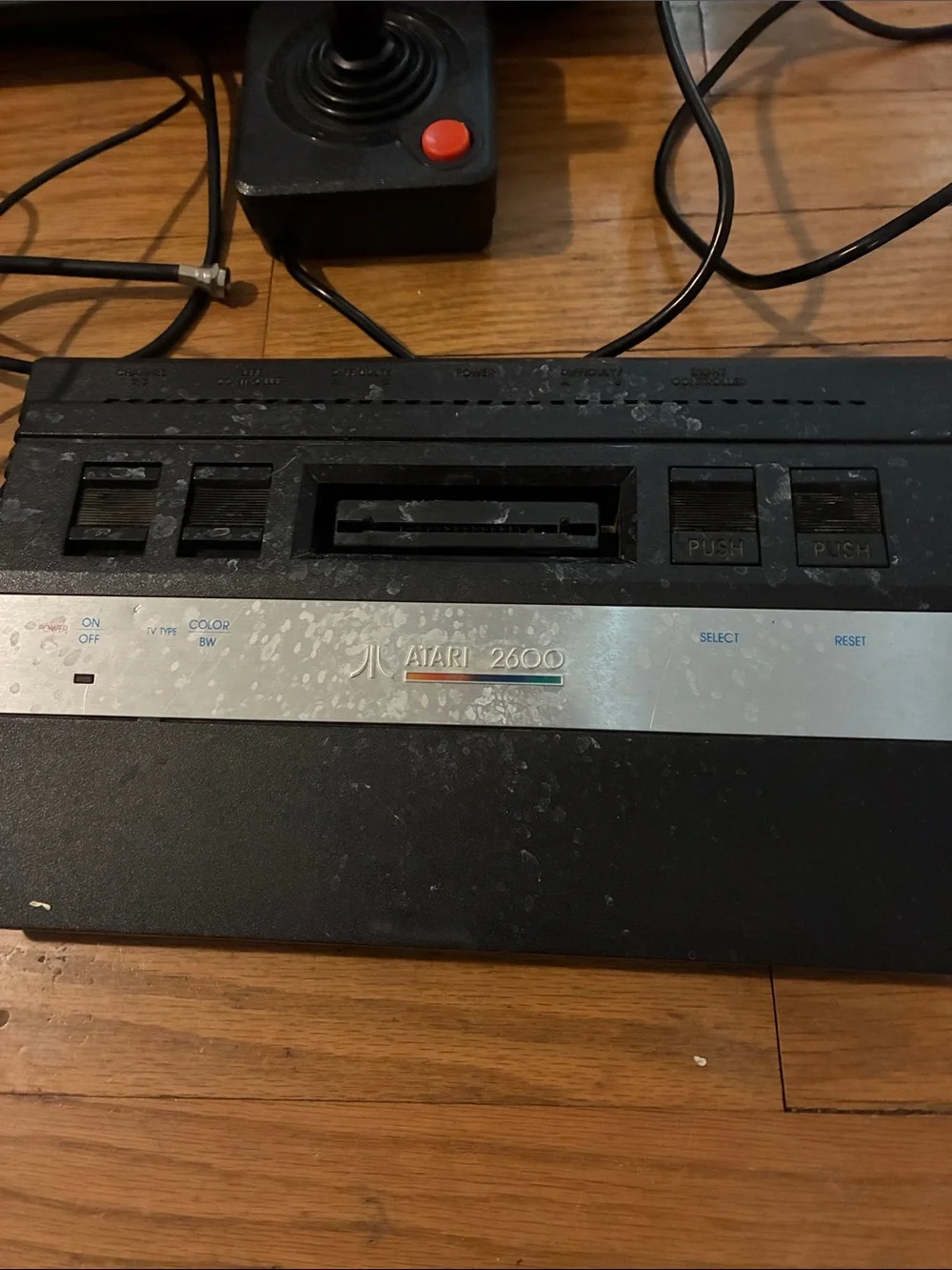 Atari Classic Video Game Console with Black Joysticks - Black